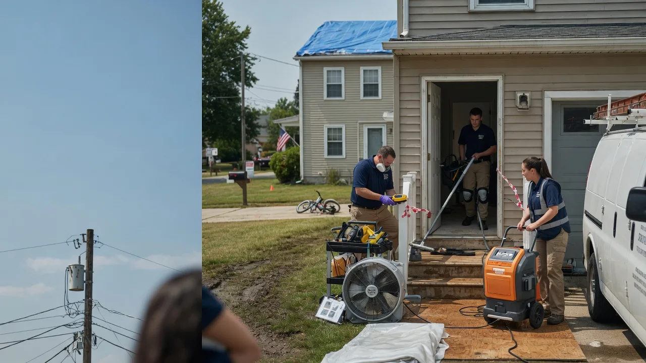 Water Damage Repair in Mill Creek, IN near me